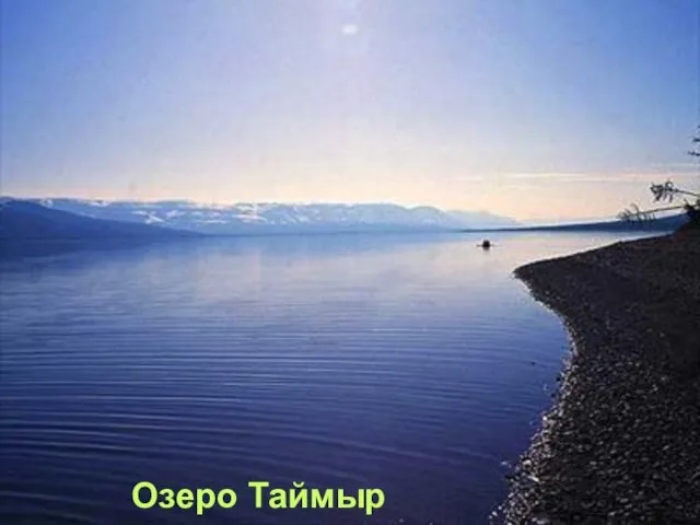 Озеро Таймыр