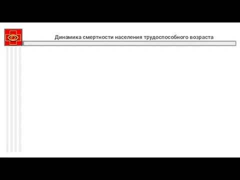 Динамика смертности населения трудоспособного возраста