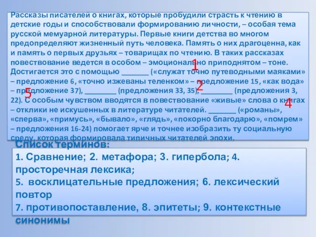 Рассказы писателей о книгах, которые пробудили страсть к чтению в детские годы