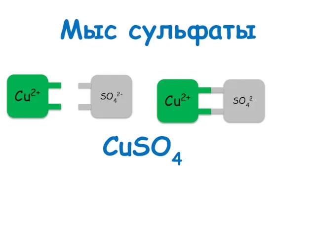 Мыс сульфаты CuSO4