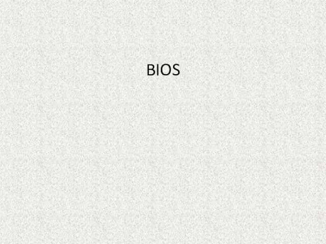 BIOS