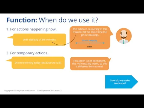 Function: When do we use it? Copyright © 2018 by Pearson Education