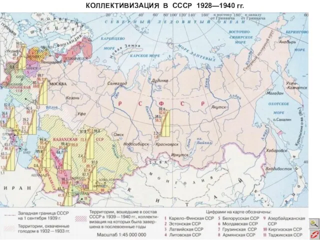 КОЛЛЕКТИВИЗАЦИЯ В СССР 1928—1940 гг.