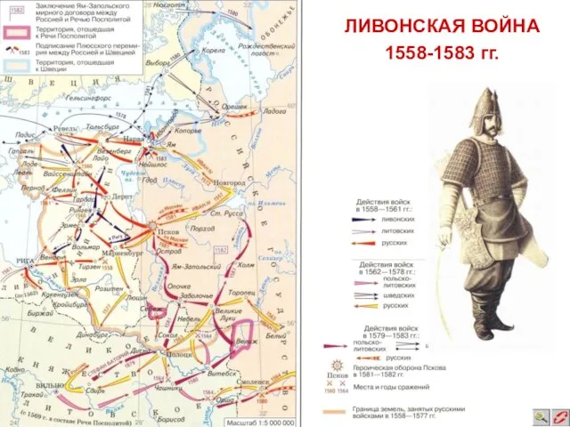 ЛИВОНСКАЯ ВОЙНА 1558-1583 гг.