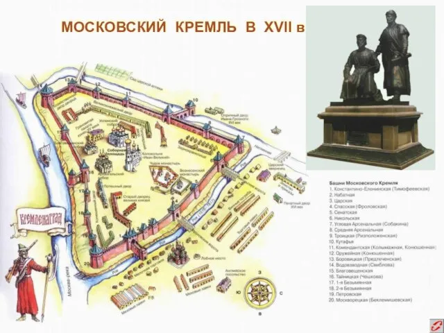 МОСКОВСКИЙ КРЕМЛЬ В XVII в.