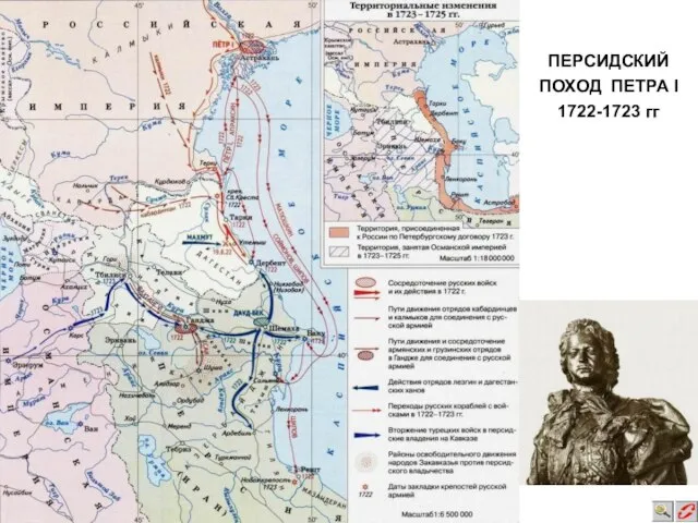 ПЕРСИДСКИЙ ПОХОД ПЕТРА I 1722-1723 гг