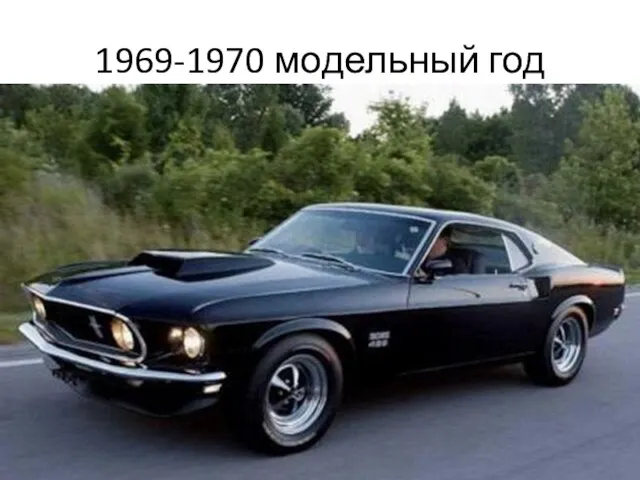 1969-1970 модельный год