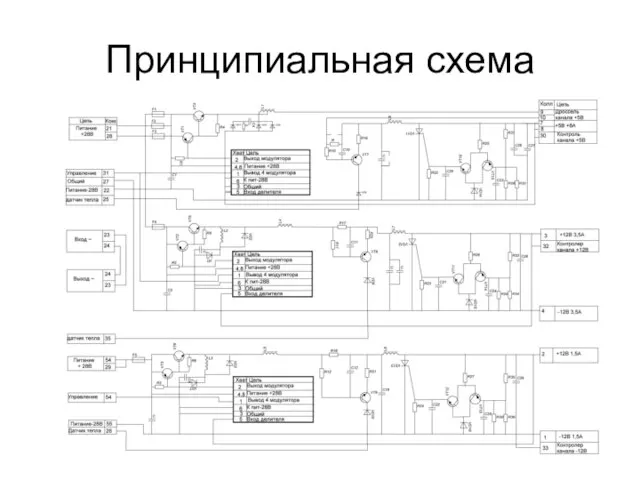 Принципиальная схема