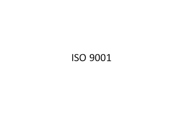 ISO 9001