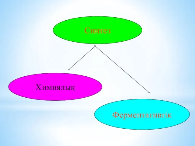 Синтез Химиялық Ферментативтік