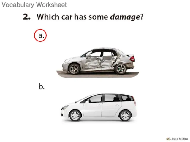 Vocabulary Worksheet