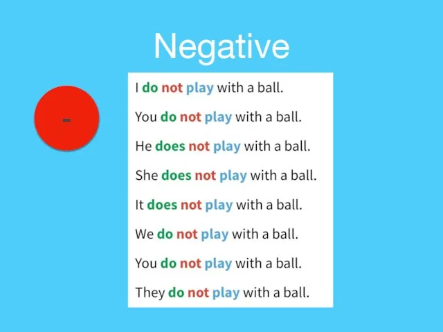 Negative -