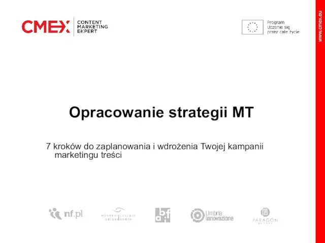 Opracowanie strategii MT 7 kroków do zaplanowania i wdrożenia Twojej kampanii marketingu treści