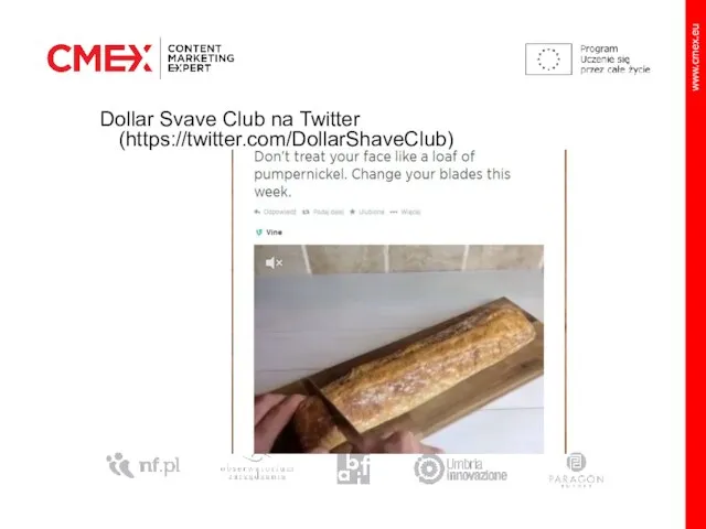 Dollar Svave Club na Twitter (https://twitter.com/DollarShaveClub)