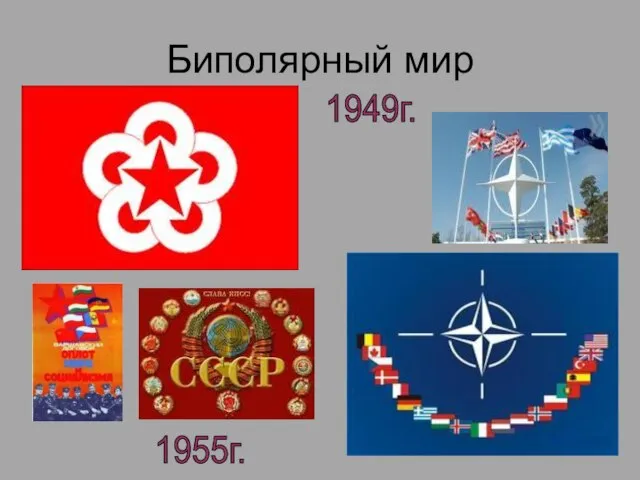 Биполярный мир 1949г. 1955г.