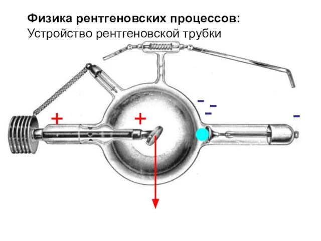 - - - - + + Физика рентгеновских процессов: Устройство рентгеновской трубки