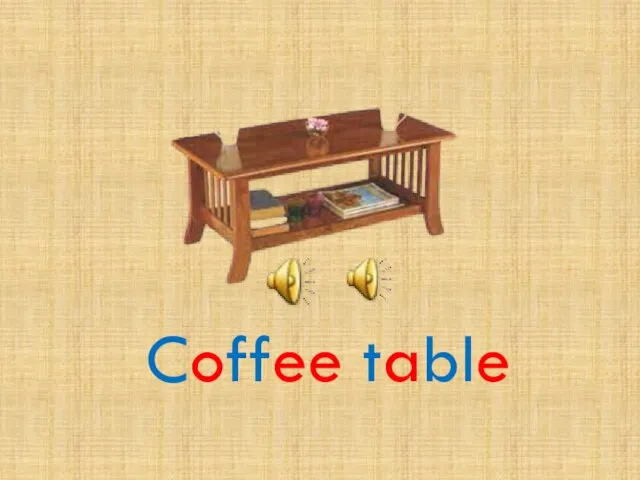 Coffee table