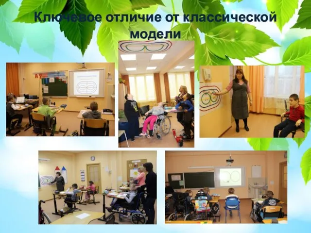 Ключевое отличие от классической модели