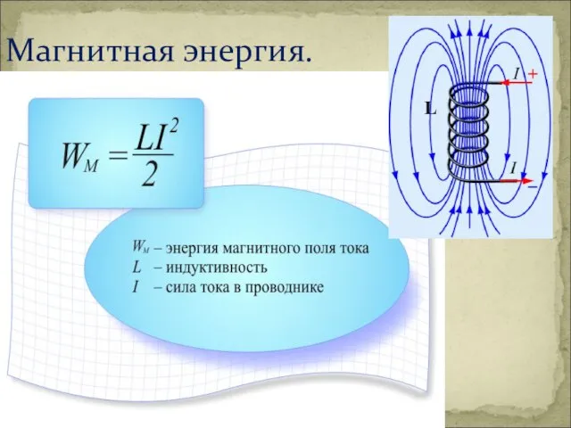 Магнитная энергия. L