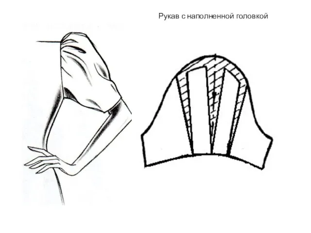 Рукав с наполненной головкой