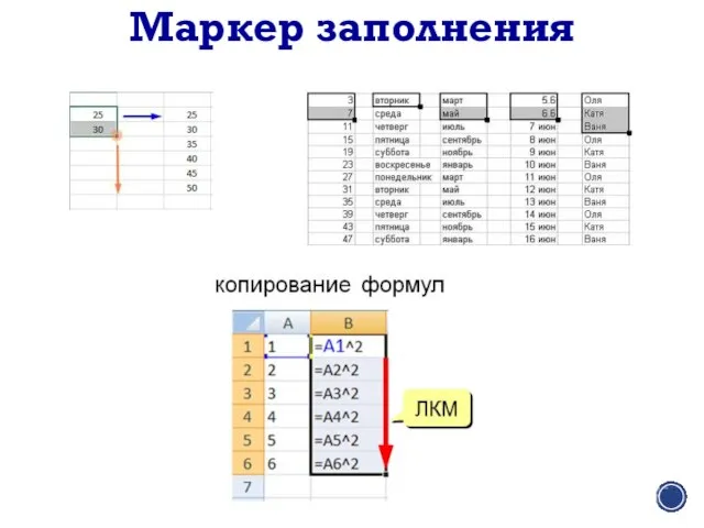 Маркер заполнения