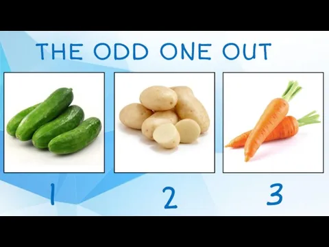 THE ODD ONE OUT 1 2 3