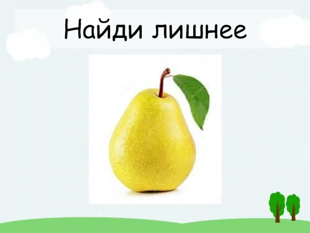 Найди лишнее