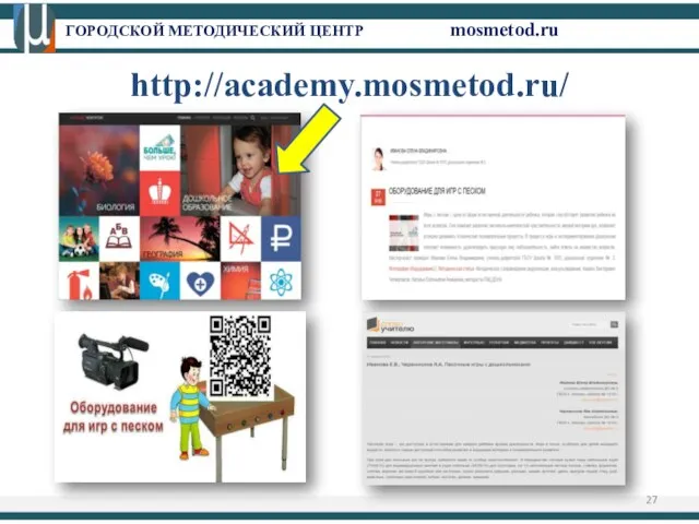 ГОРОДСКОЙ МЕТОДИЧЕСКИЙ ЦЕНТР mosmetod.ru http://academy.mosmetod.ru/