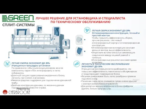 ЛУЧШЕЕ РЕШЕНИЕ ДЛЯ УСТАНОВЩИКА И СПЕЦИАЛИСТА ПО ТЕХНИЧЕСКОМУ ОБСЛУЖИВАНИЮ ЛЕГКАЯ СБОРКА ЭКОНОМИТ