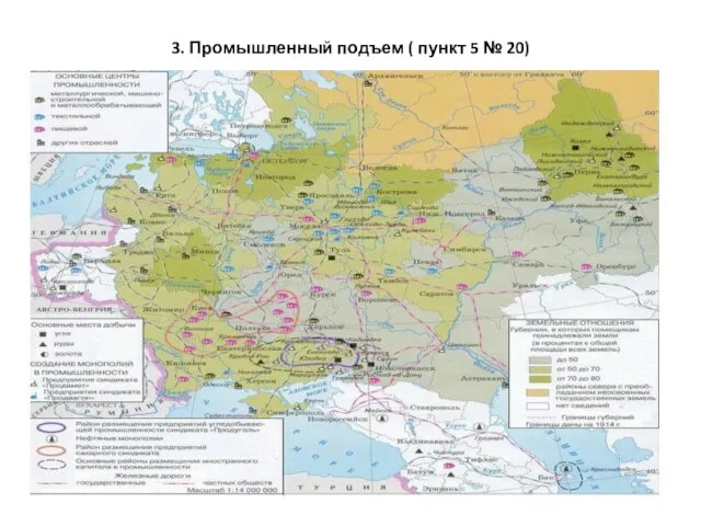 3. Промышленный подъем ( пункт 5 № 20)