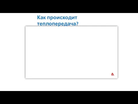 Как происходит теплопередача?