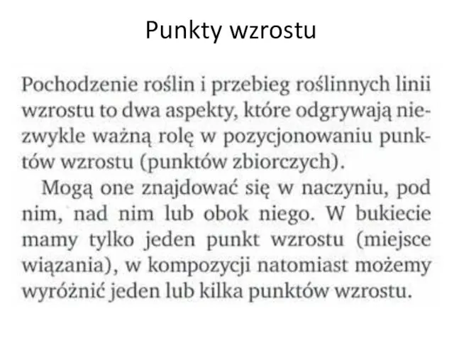 Punkty wzrostu