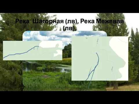 Река Шагорная (лв), Река Межевая (лв),