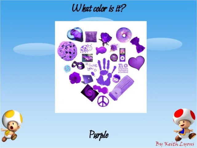 What color is it? Purple