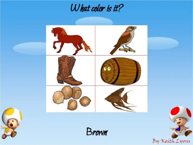 What color is it? Brown