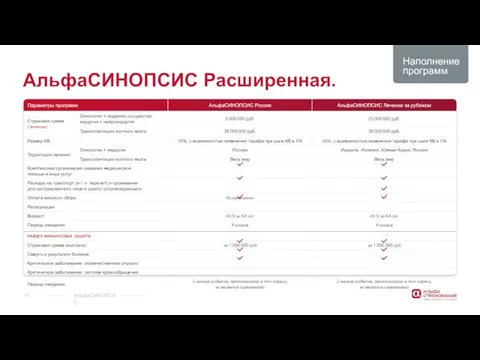 AльфаСИНОПСИС Расширенная.