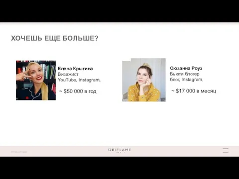 ХОЧЕШЬ ЕЩЕ БОЛЬШЕ? Елена Крыгина Визажист YouTube, Instagram, ~ $50 000 в