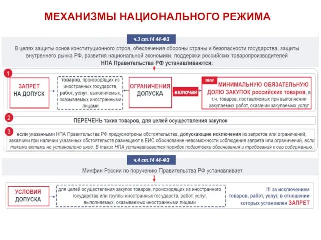 МЕХАНИЗМЫ НАЦИОНАЛЬНОГО РЕЖИМА