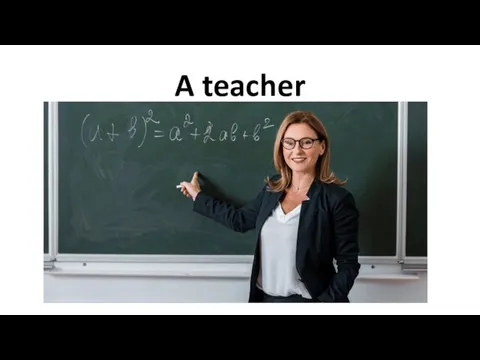 A teacher