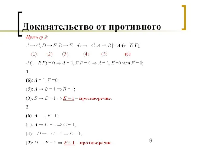 Доказательство от противного