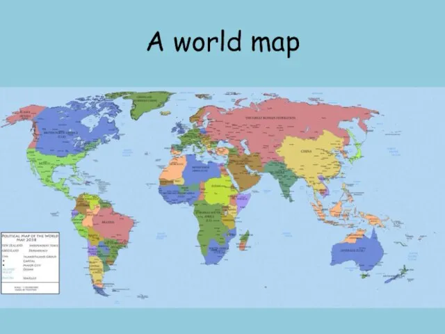 A world map