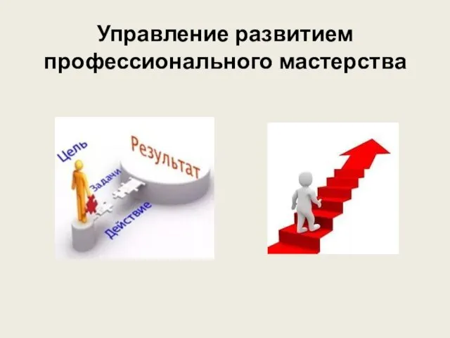 Управление развитием профессионального мастерства