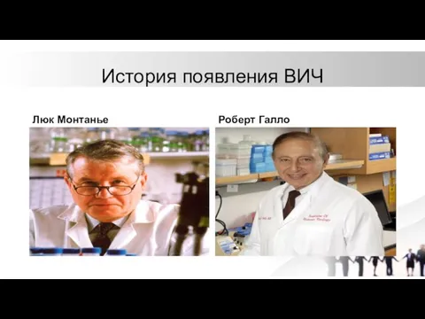 История появления ВИЧ Люк Монтанье Роберт Галло