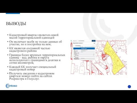 Кадастровый квартал является самой малой территориальной единицей Он включает всебя не только