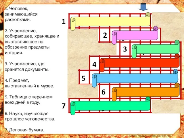 1. Человек, занимающийся раскопками. 2. Учреждение, собирающее, хранящее и выставляющее на обозрение