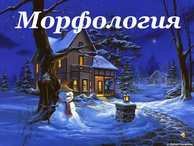 Морфология