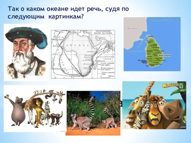 «Узнай меня» Так о каком океане идет речь, судя по следующим картинкам?