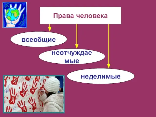 Права человека всеобщие неотчуждаемые неделимые