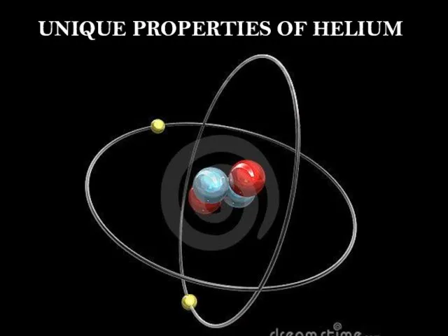 UNIQUE PROPERTIES OF HELIUM