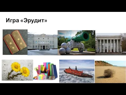 Игра «Эрудит»